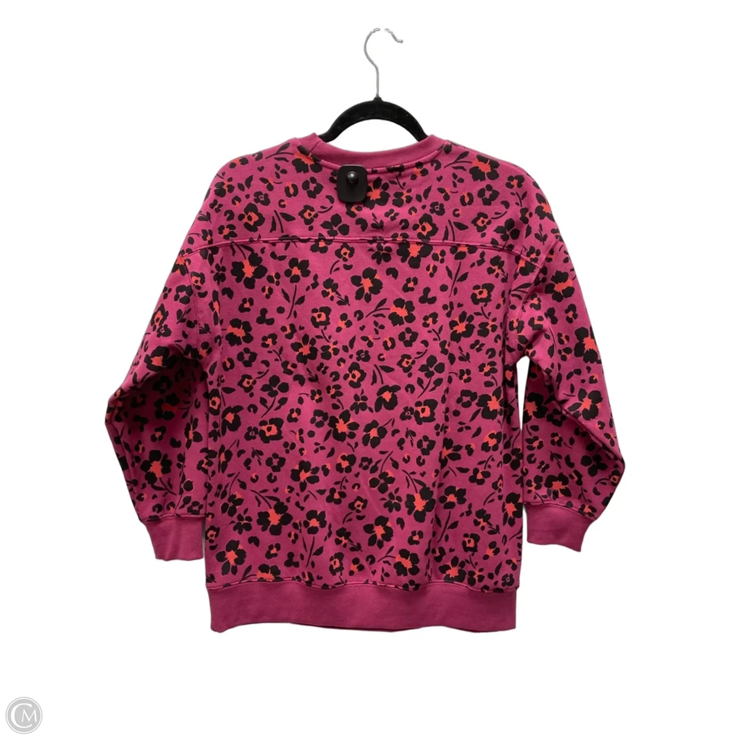 Sweatshirt Crewneck By Bcg In Floral Print, Size: L