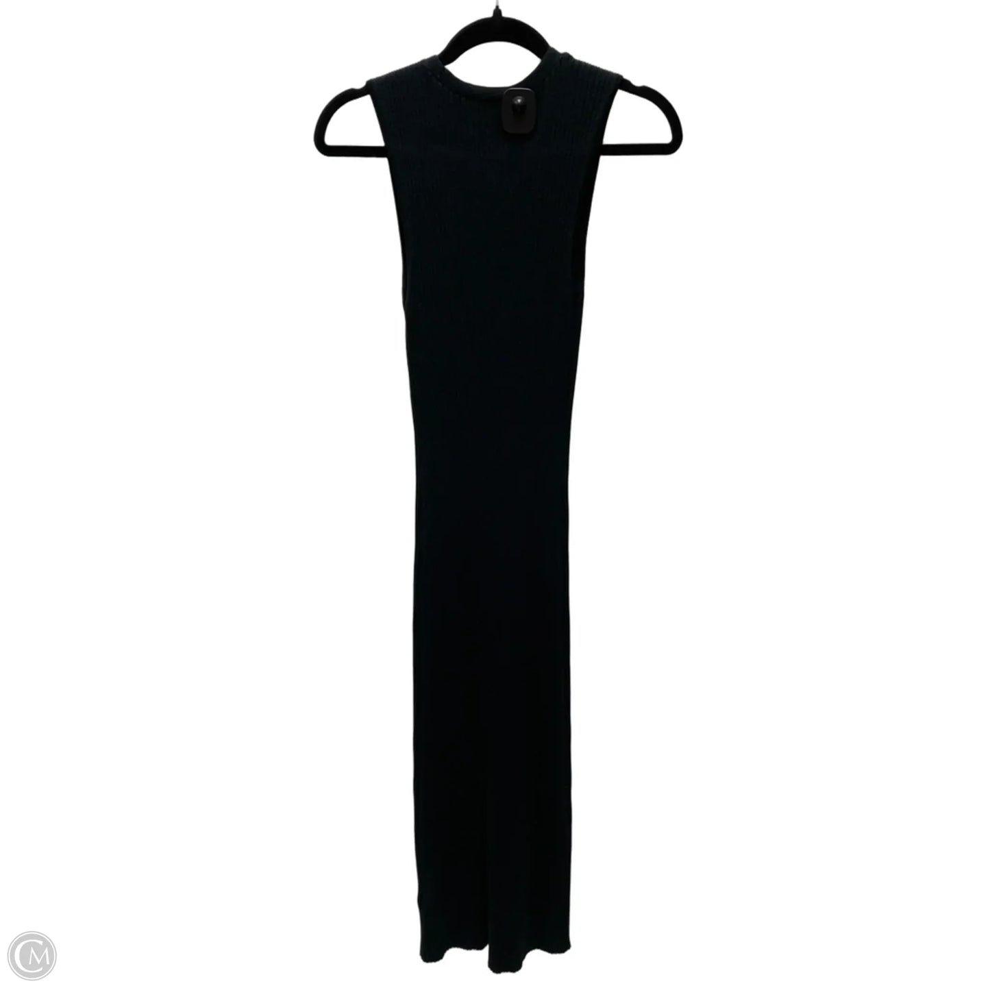 Dress Casual Midi By Calvin Klein In Black, Size: M
