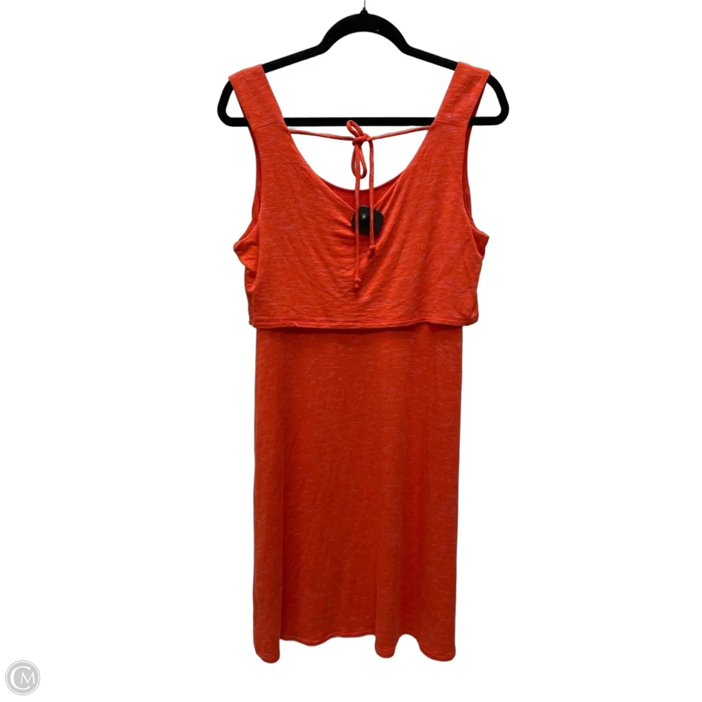 Dress Casual Short By Cabi In Orange, Size: M