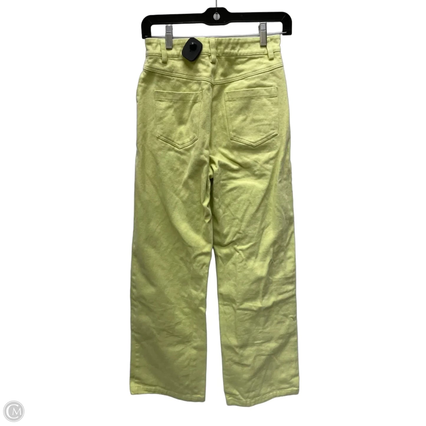 Jeans Wide Leg By Cmb In Green, Size: 0