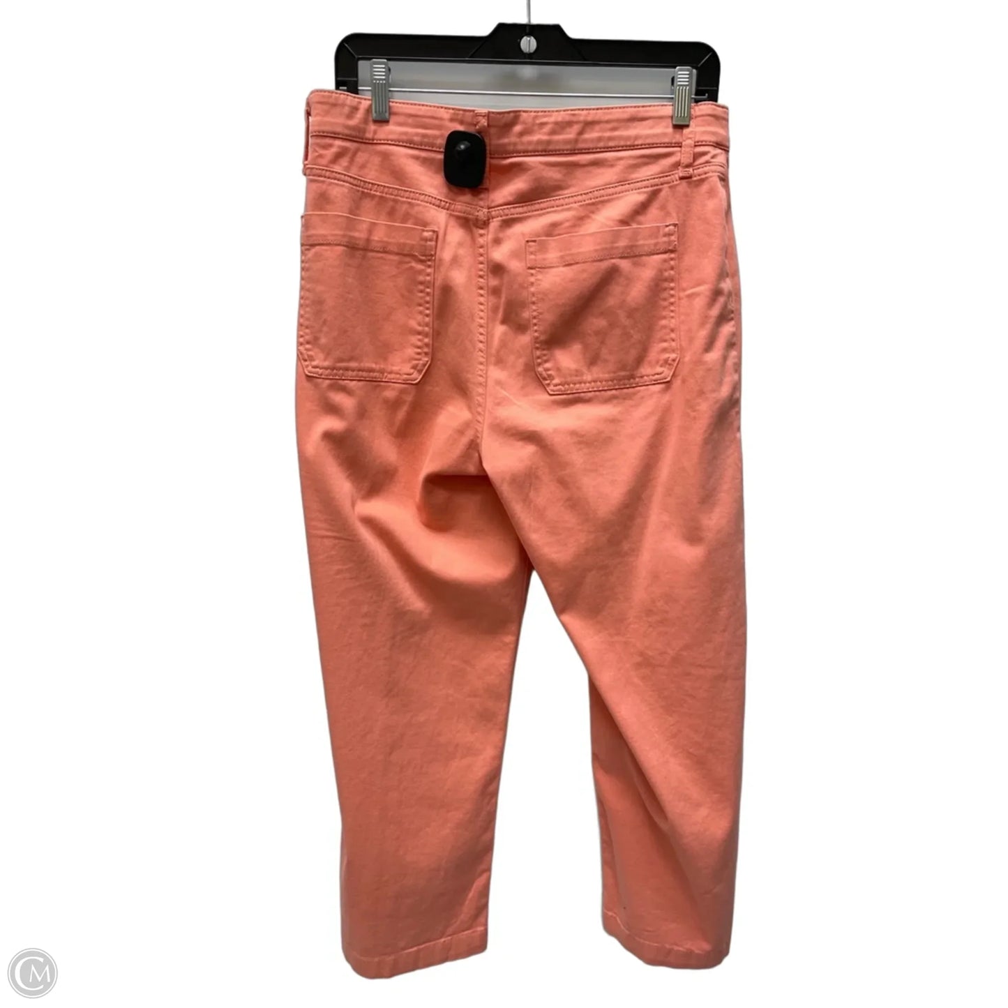 Pants Cropped By St Johns Bay In Coral, Size: 10