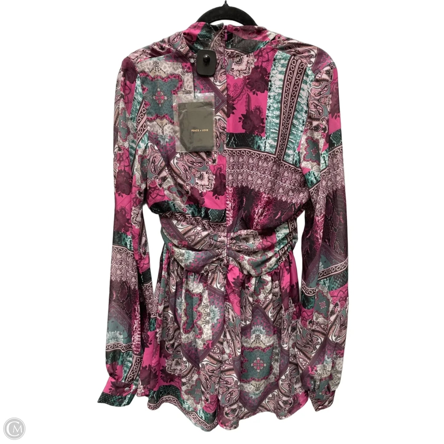 Dress Casual Midi By Target In Floral Print, Size: M