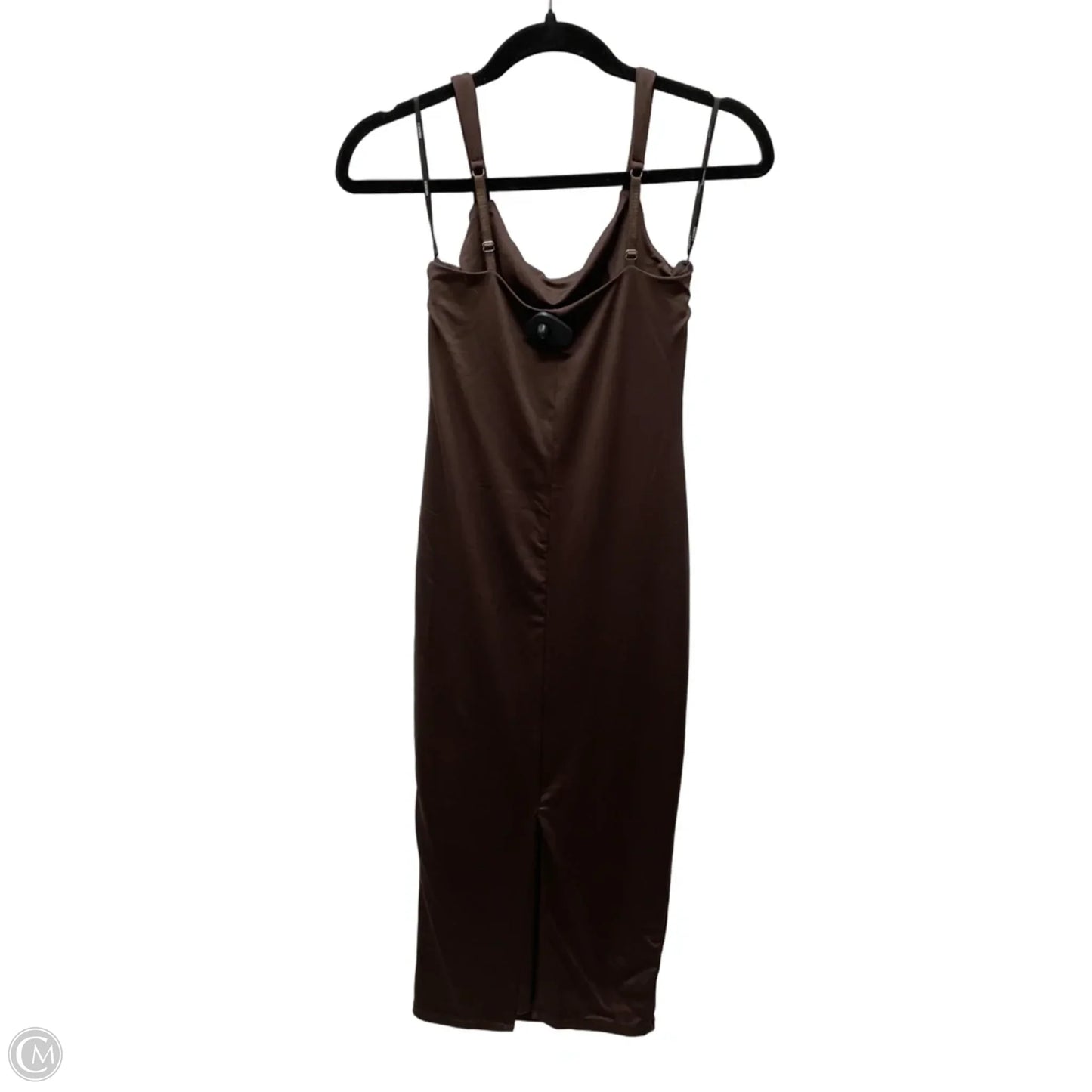 Dress Casual Midi By Forever 21 In Brown, Size: S