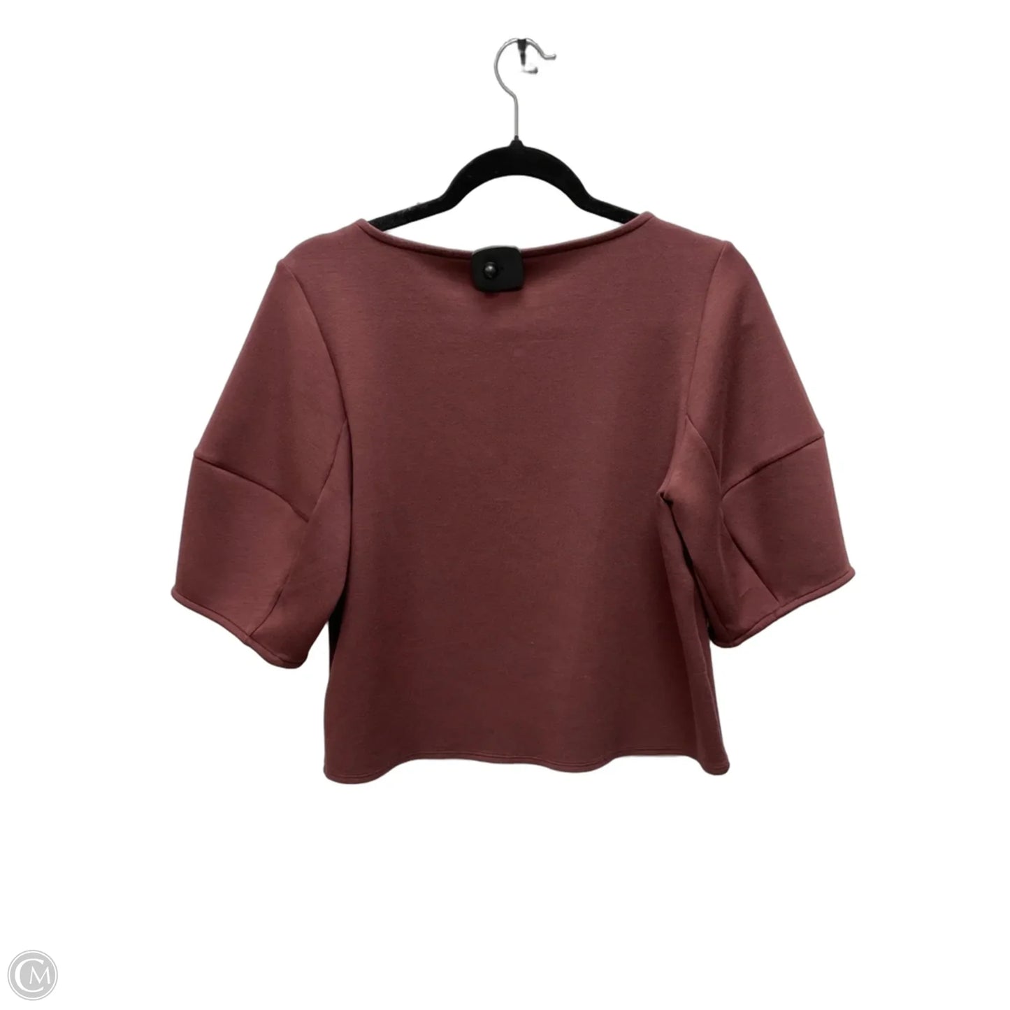 Top Short Sleeve By Spanx In Maroon, Size: S
