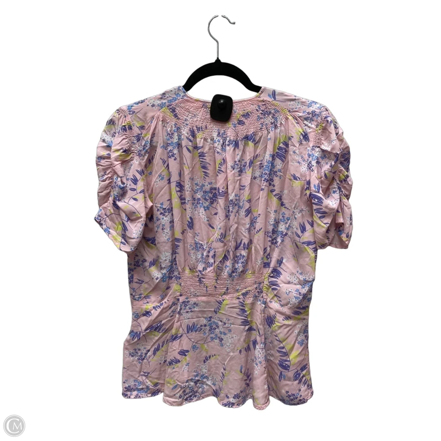 Top Short Sleeve By Polo Ralph Lauren In Floral Print, Size: S
