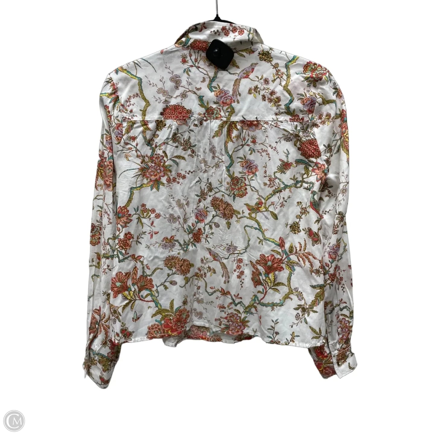 Top Long Sleeve By Pilcro In Floral Print, Size: Xs