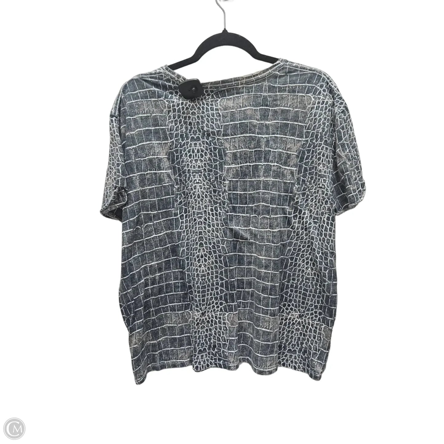 Top Short Sleeve By We The Free In Animal Print, Size: S