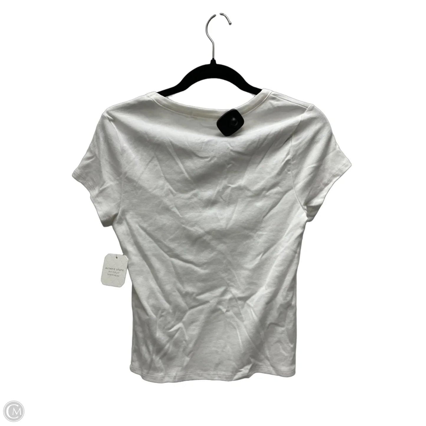 Top Short Sleeve By Altard State In White, Size: L