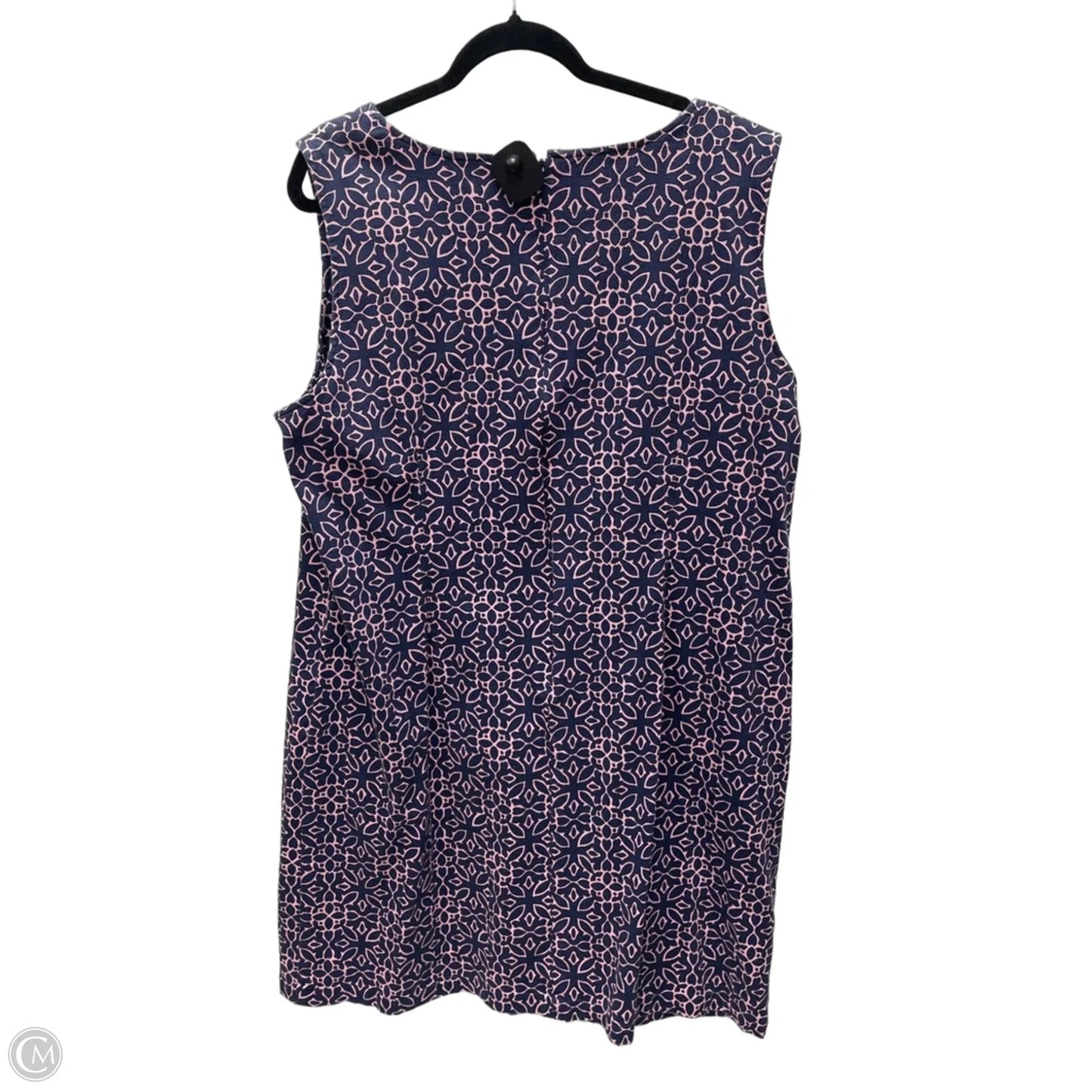 Dress Work By Talbots In Blue & Pink, Size: 3x