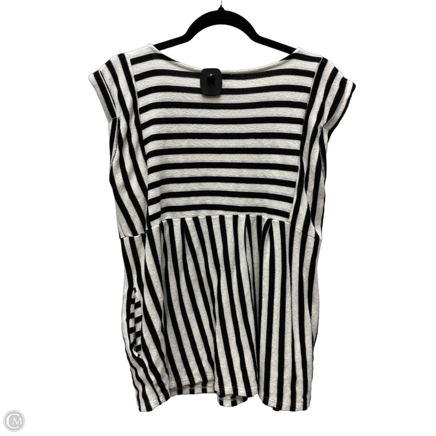 Top Sleeveless By By Together In Striped Pattern, Size: M