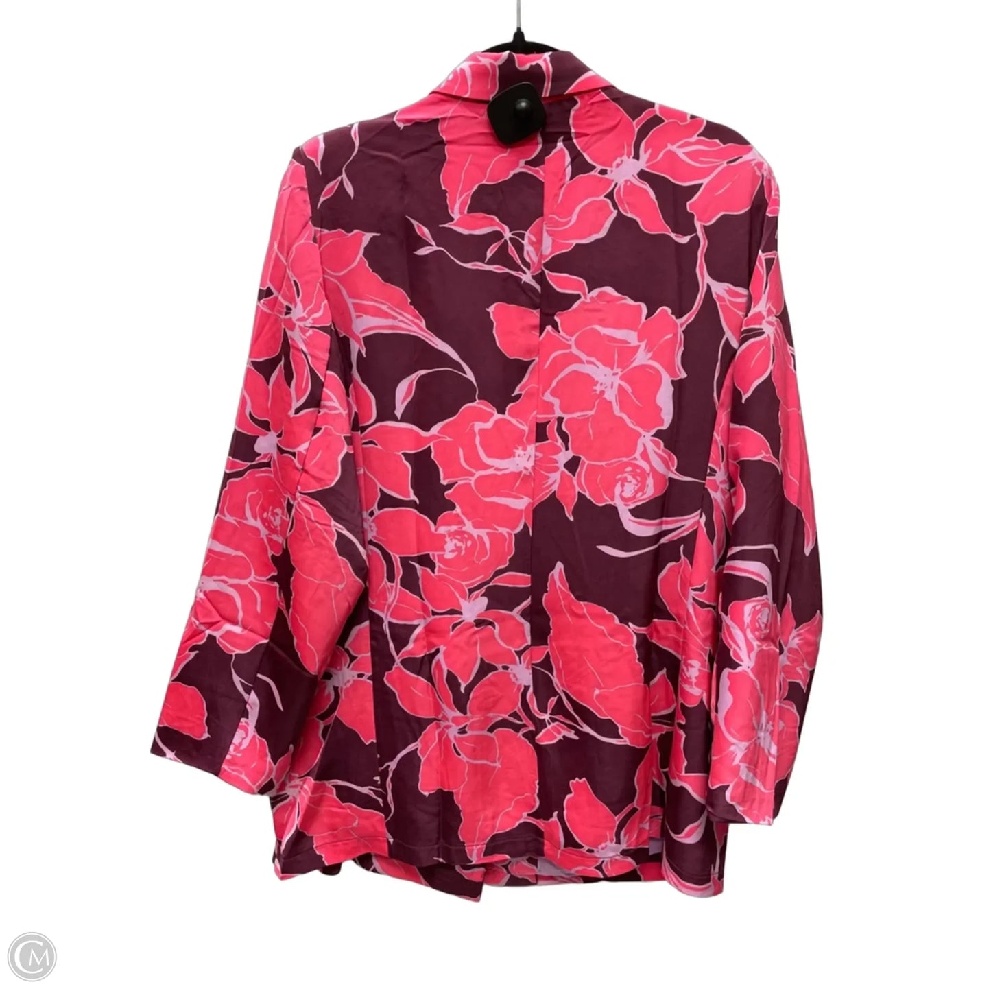 Blazer By Venus In Floral Print, Size: L