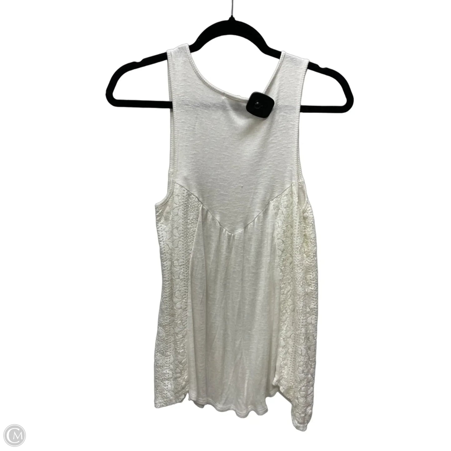 Top Sleeveless By Maurices In Cream, Size: M