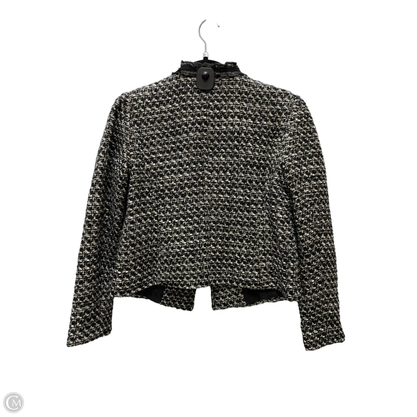 Blazer By Talbots In Black & Gold, Size: 4p