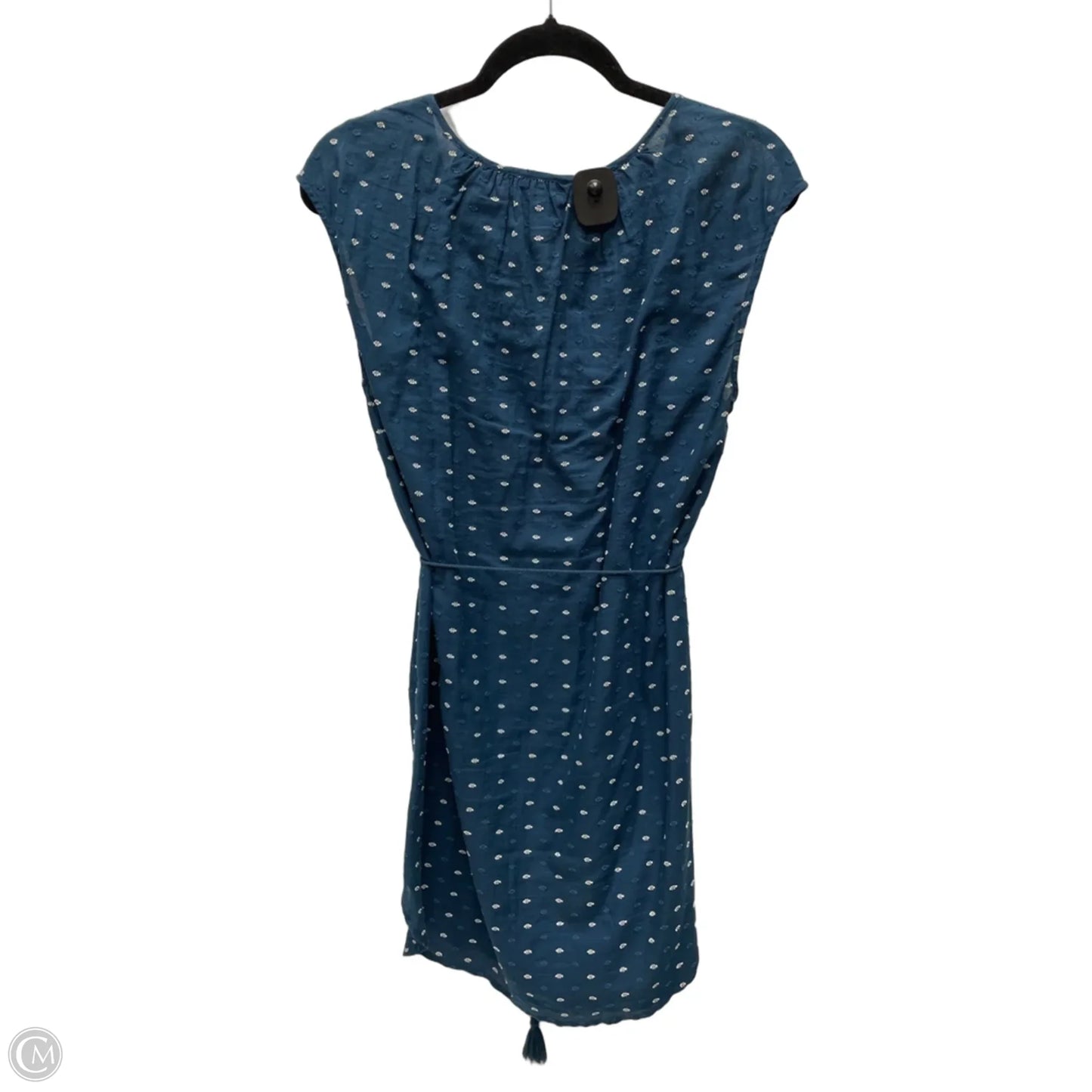 Dress Casual Short By Loft In Blue & White, Size: S