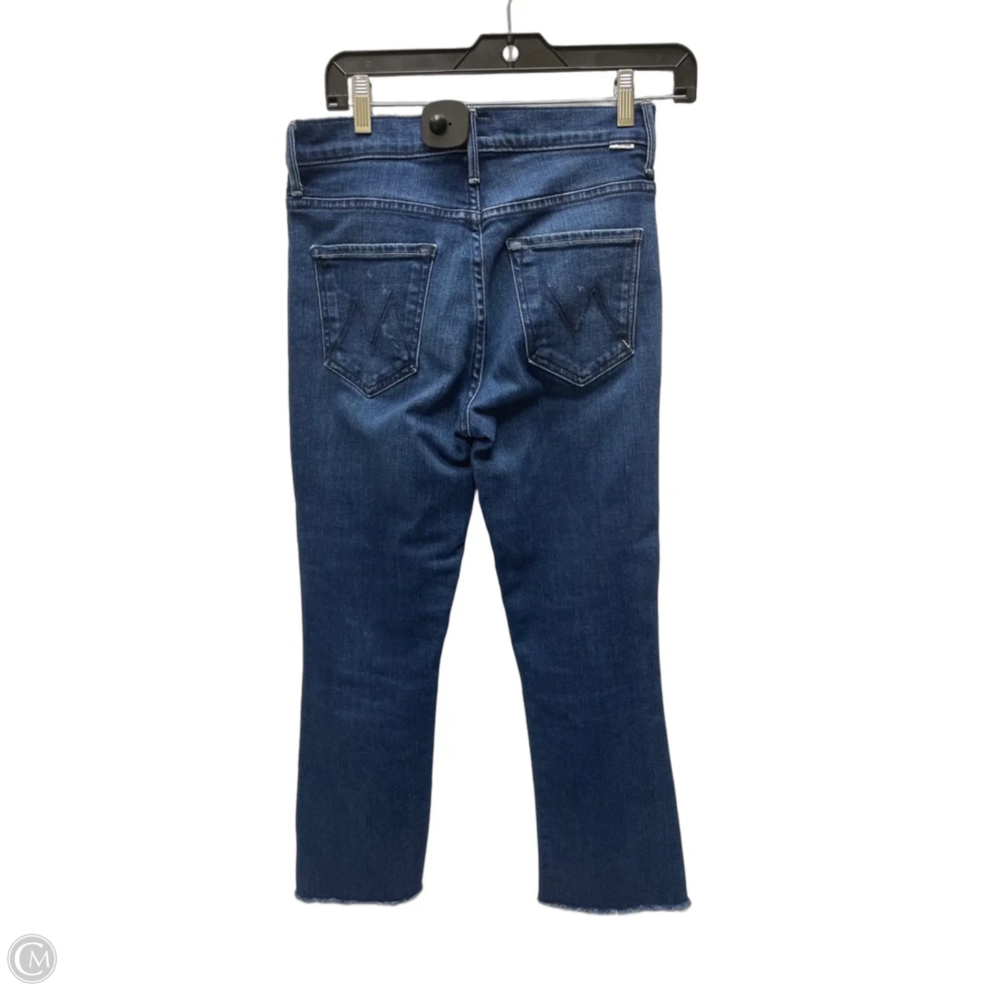 Jeans Straight By Mother In Blue Denim, Size: 6
