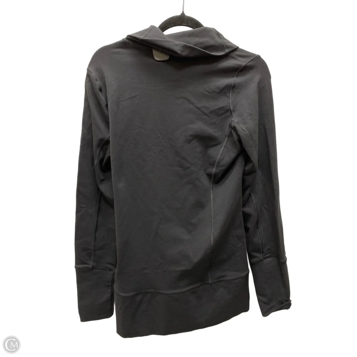 Athletic Jacket By Lululemon In Black, Size: M