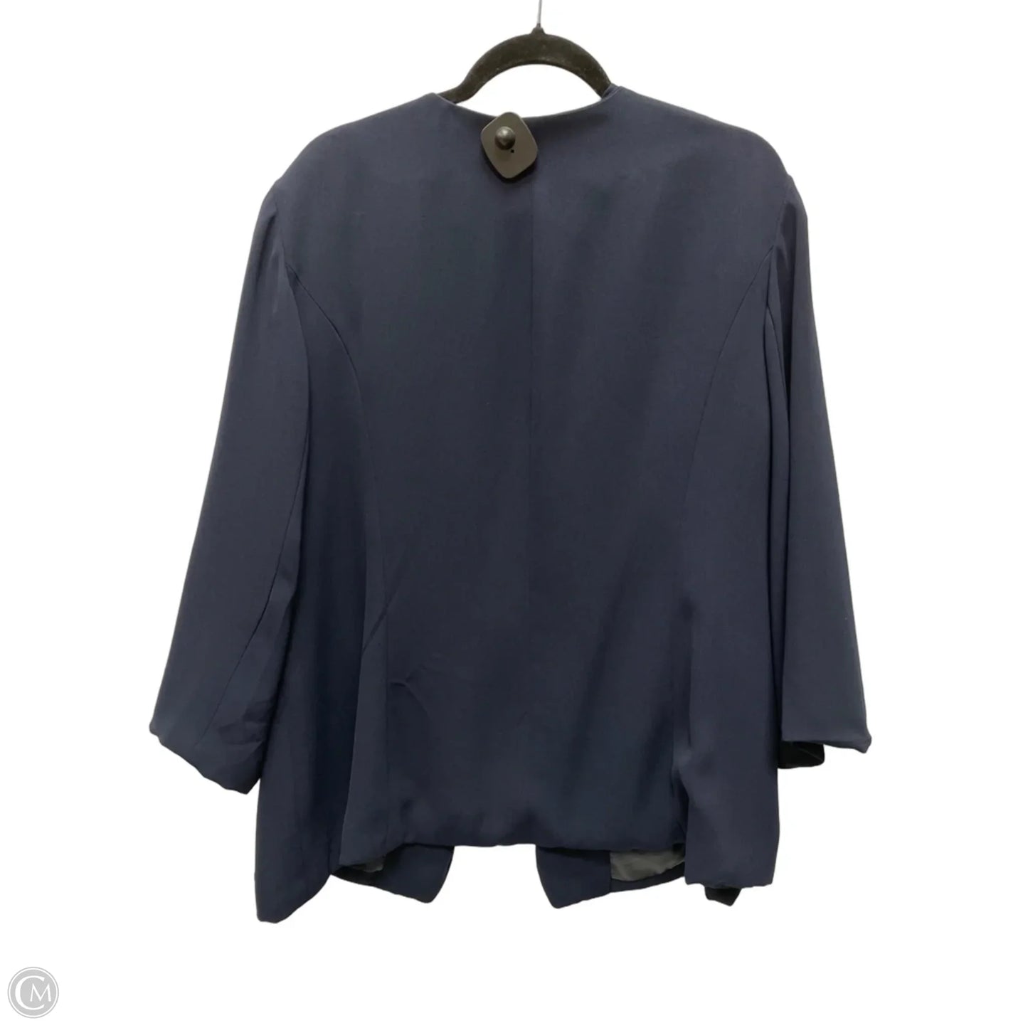 Blazer By Roz And Ali In Navy, Size: 3x