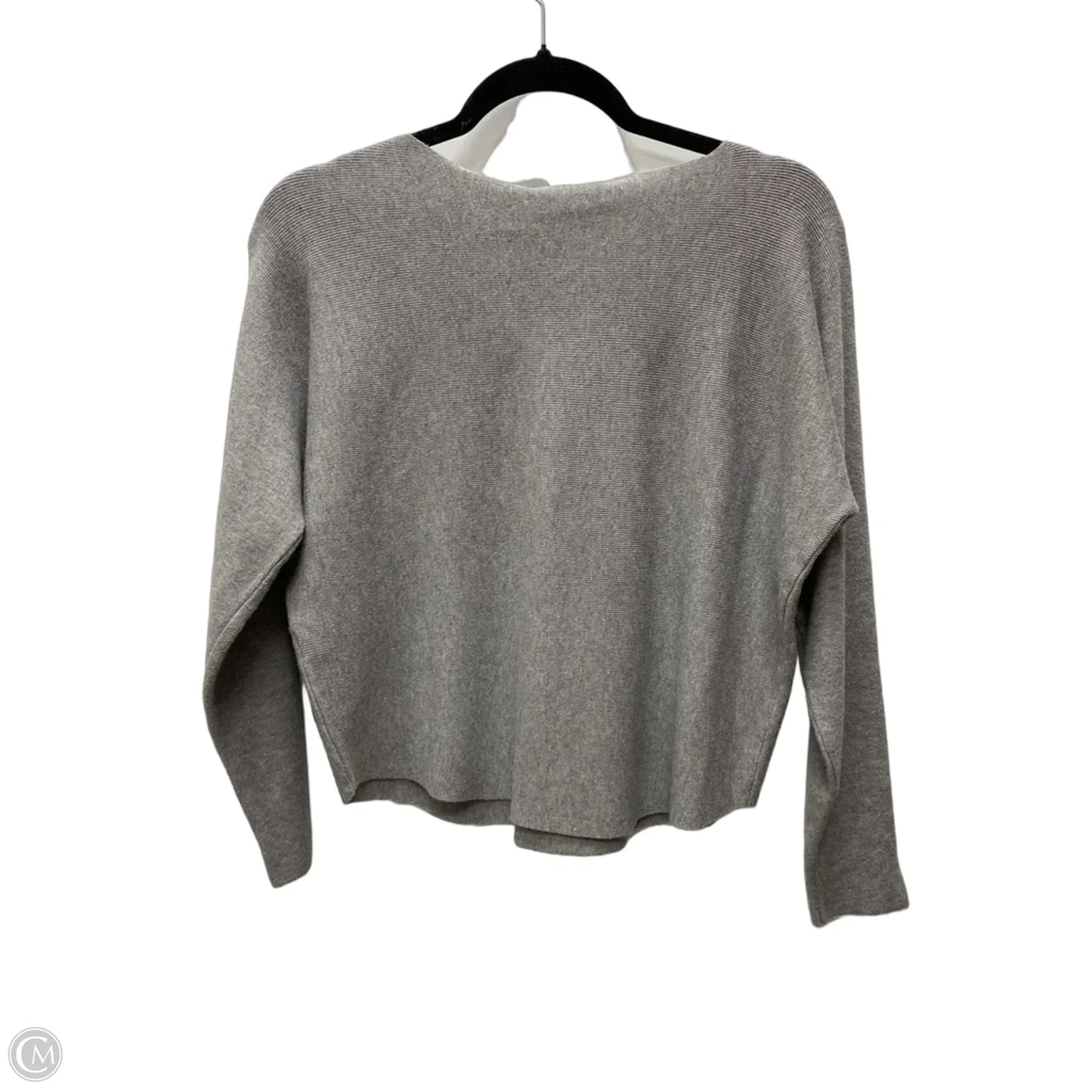 Top Long Sleeve By Ember In Grey, Size: M