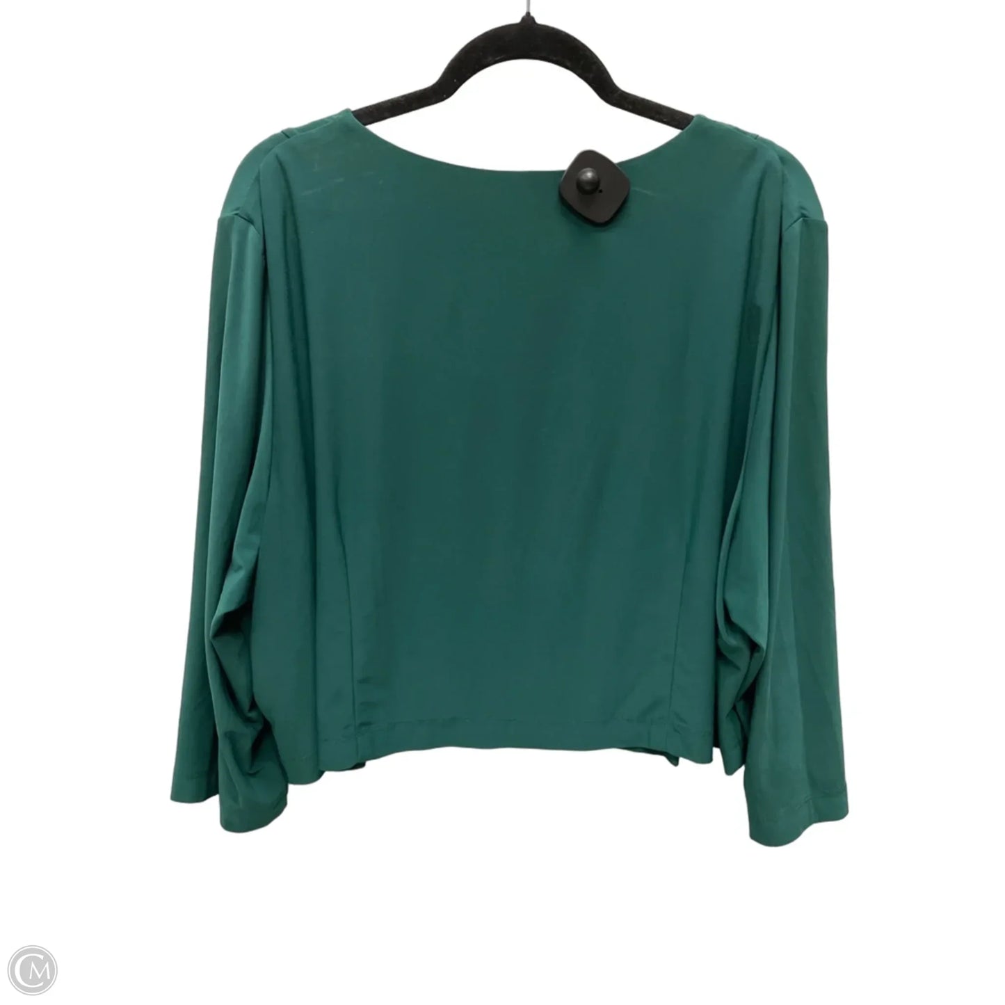 Cardigan By Julian Taylor In Green, Size: 3x