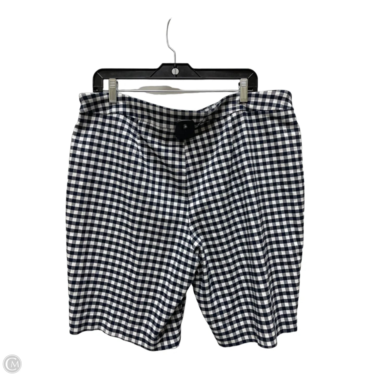 Shorts By Time And Tru In Checkered Pattern, Size: 20