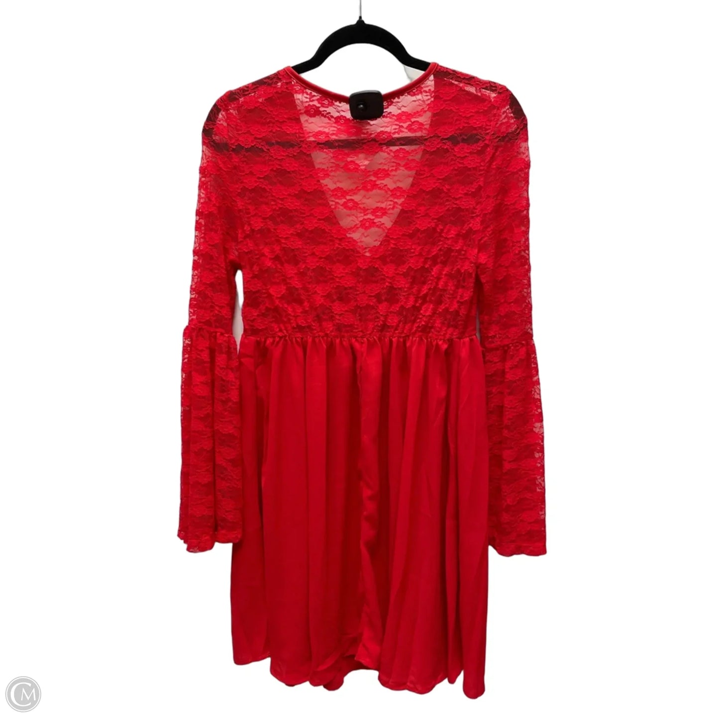 Dress Casual Short By Shein In Red, Size: M