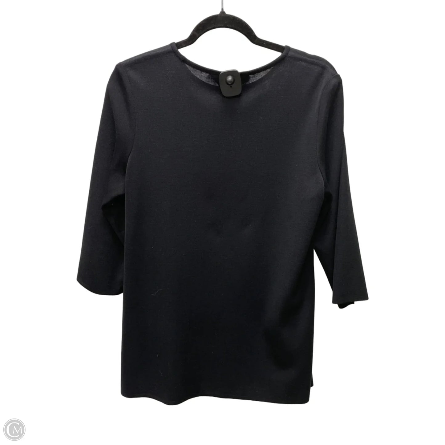 Top 3/4 Sleeve By Misook In Black, Size: L