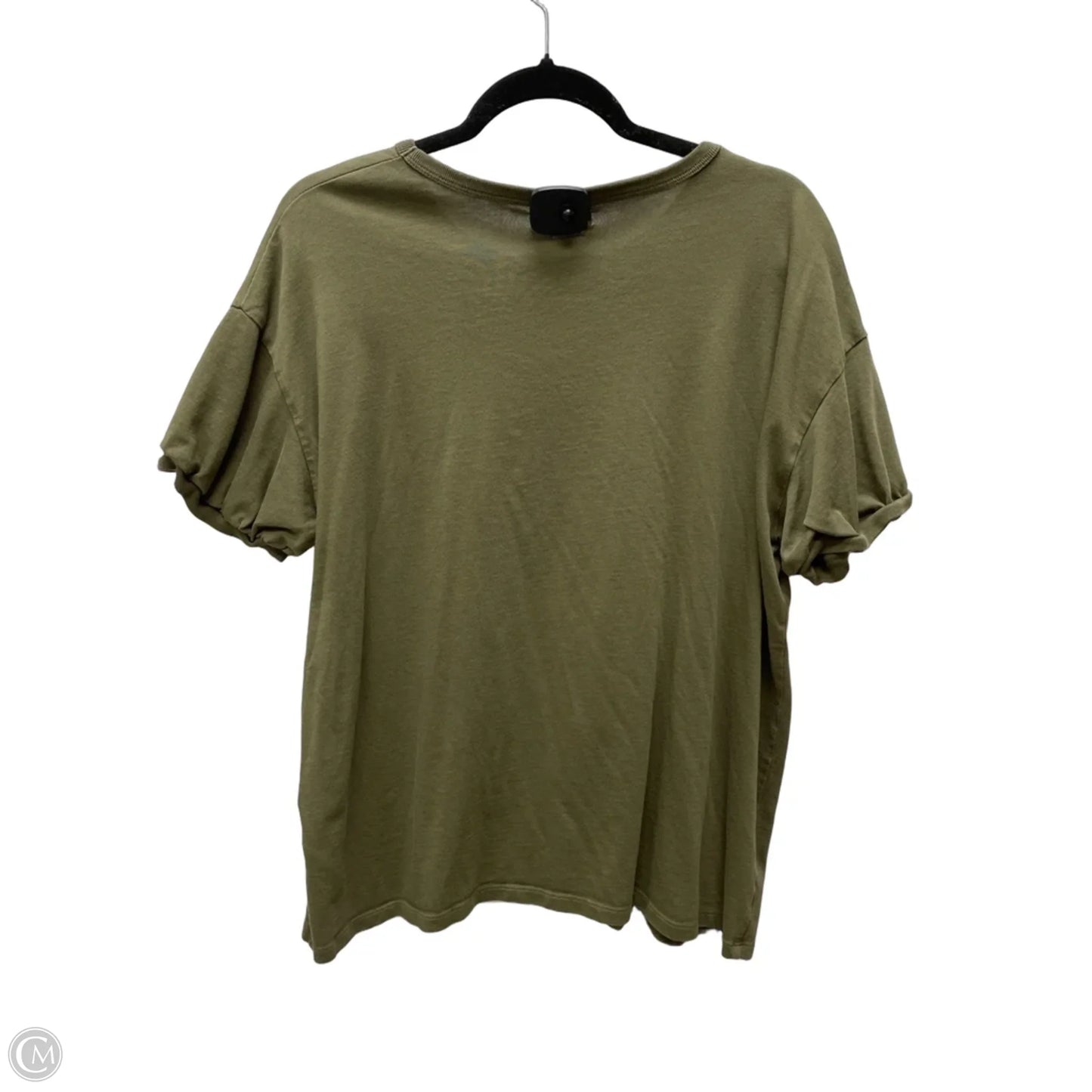 Top Short Sleeve By Madewell In Green, Size: Xl