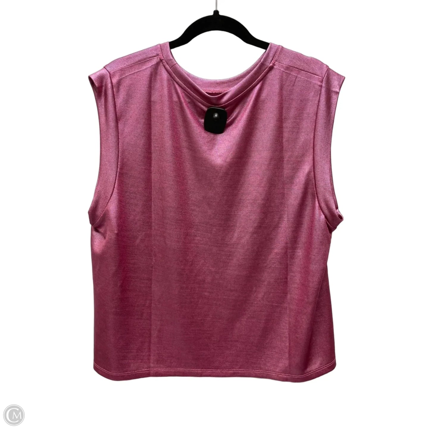 Top Sleeveless By Porridge In Pink, Size: 2x