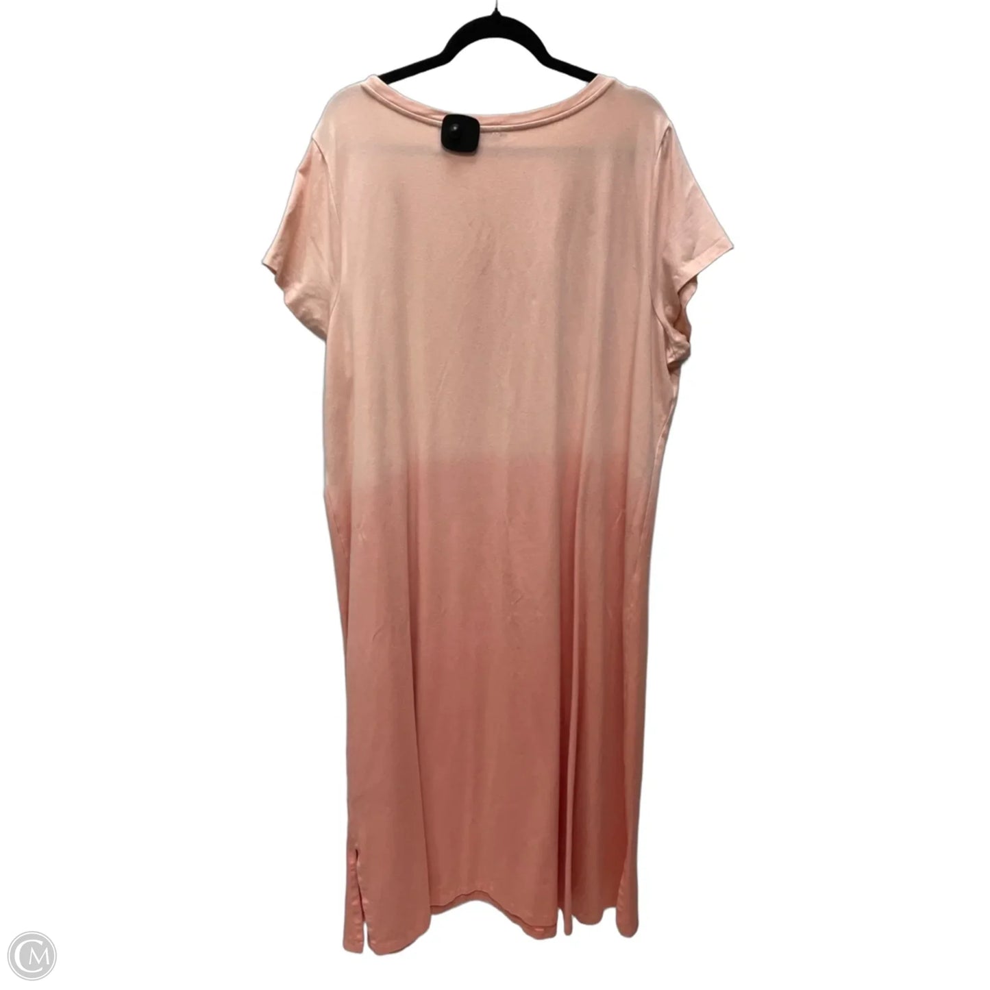 Dress Casual Maxi By H For Halston In Tie Dye Print, Size: 3x