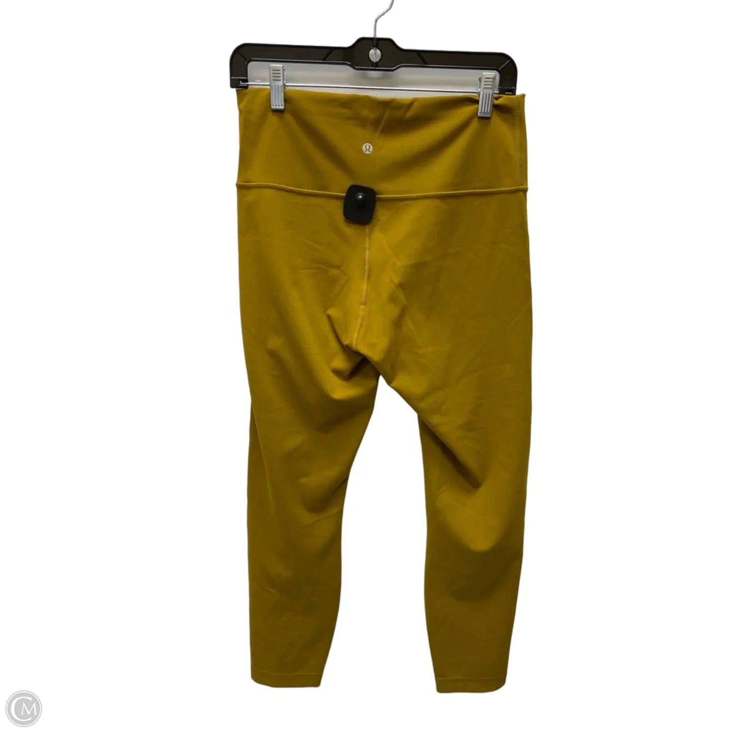 Athletic Leggings By Lululemon In Yellow, Size: 10
