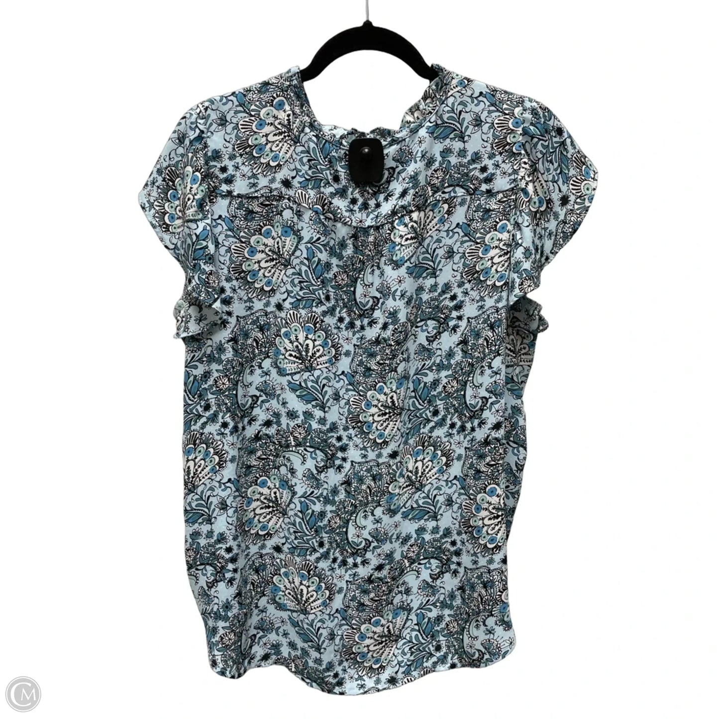 Blouse Sleeveless By Loft In Floral Print, Size: L