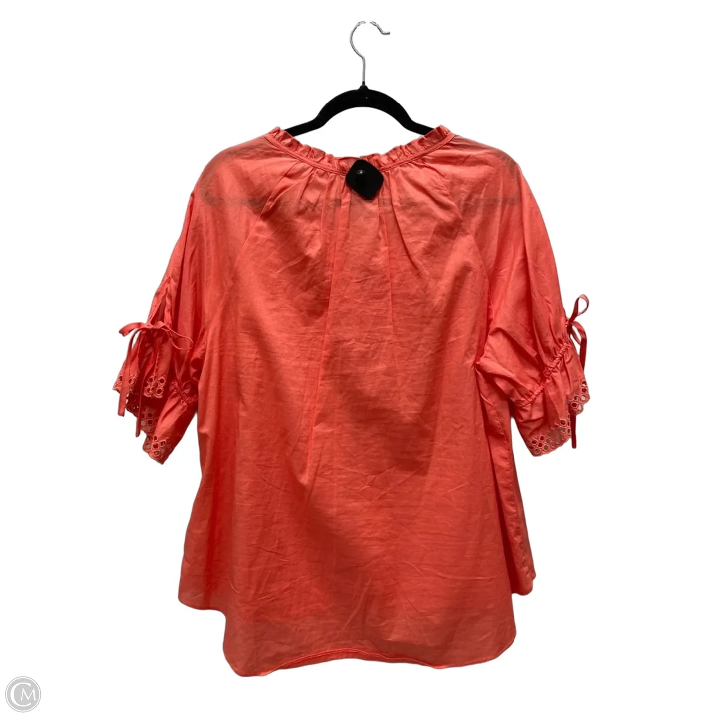 Top Short Sleeve By Gibson And Latimer In Orange, Size: Xl