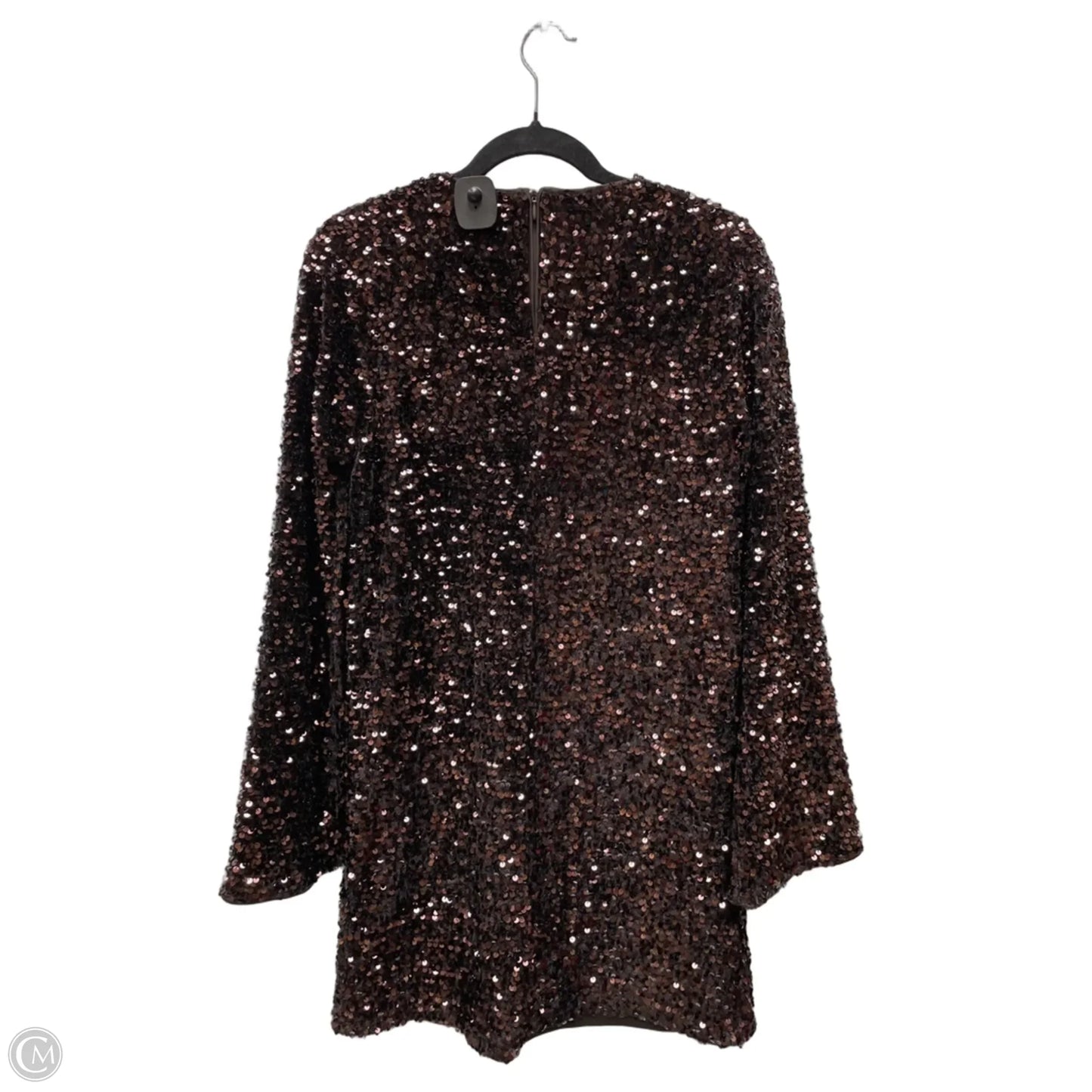 Dress Party Short By H&m In Brown, Size: S