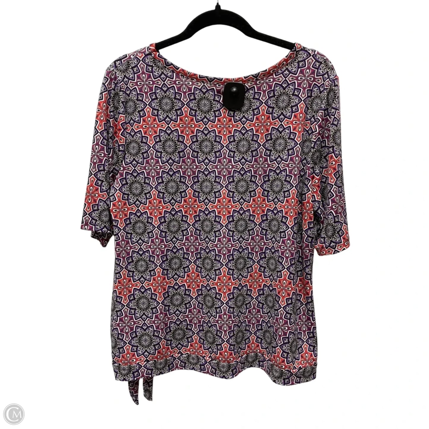 Top Short Sleeve By East 5th In Floral Print, Size: L