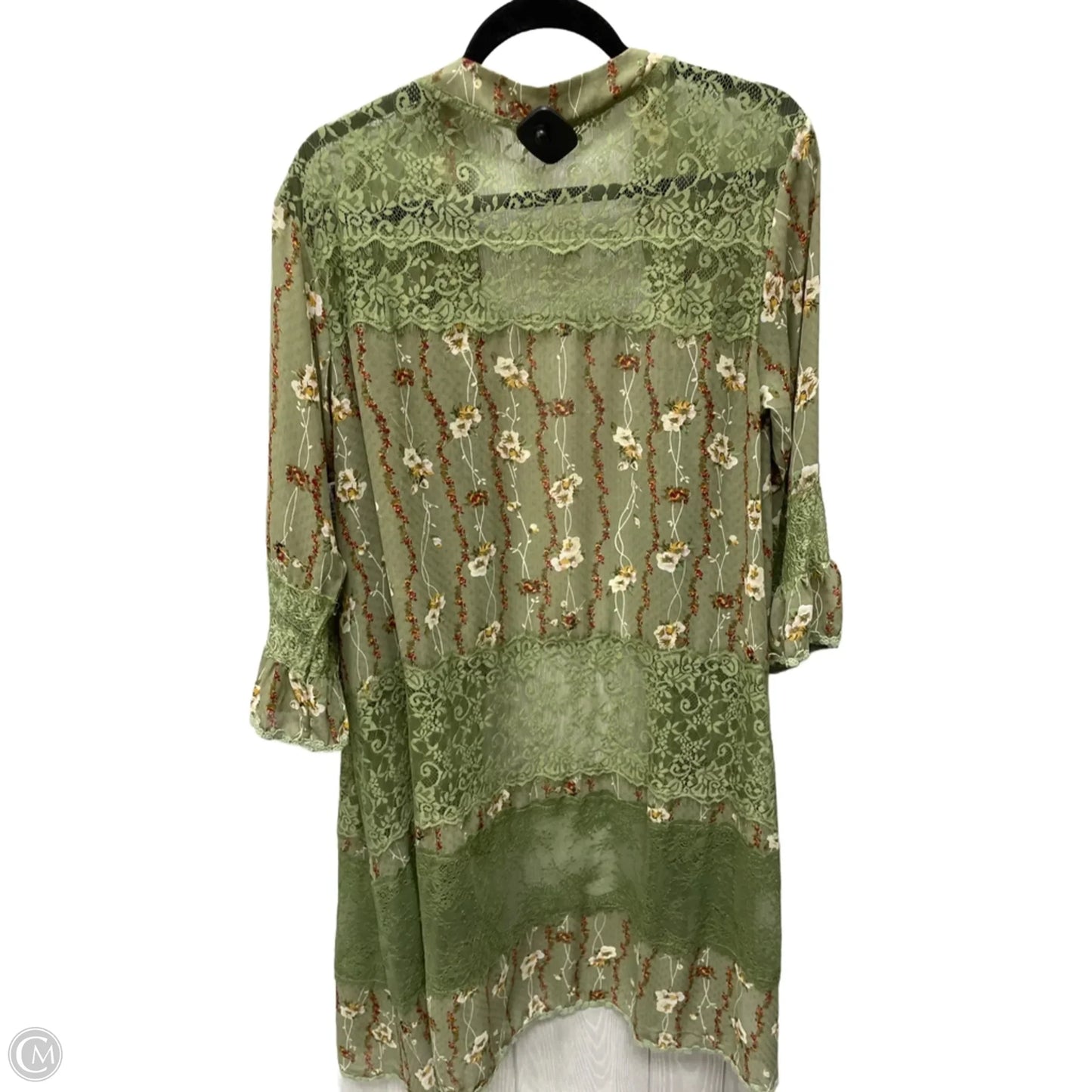 Cardigan By Pol In Floral Print, Size: S