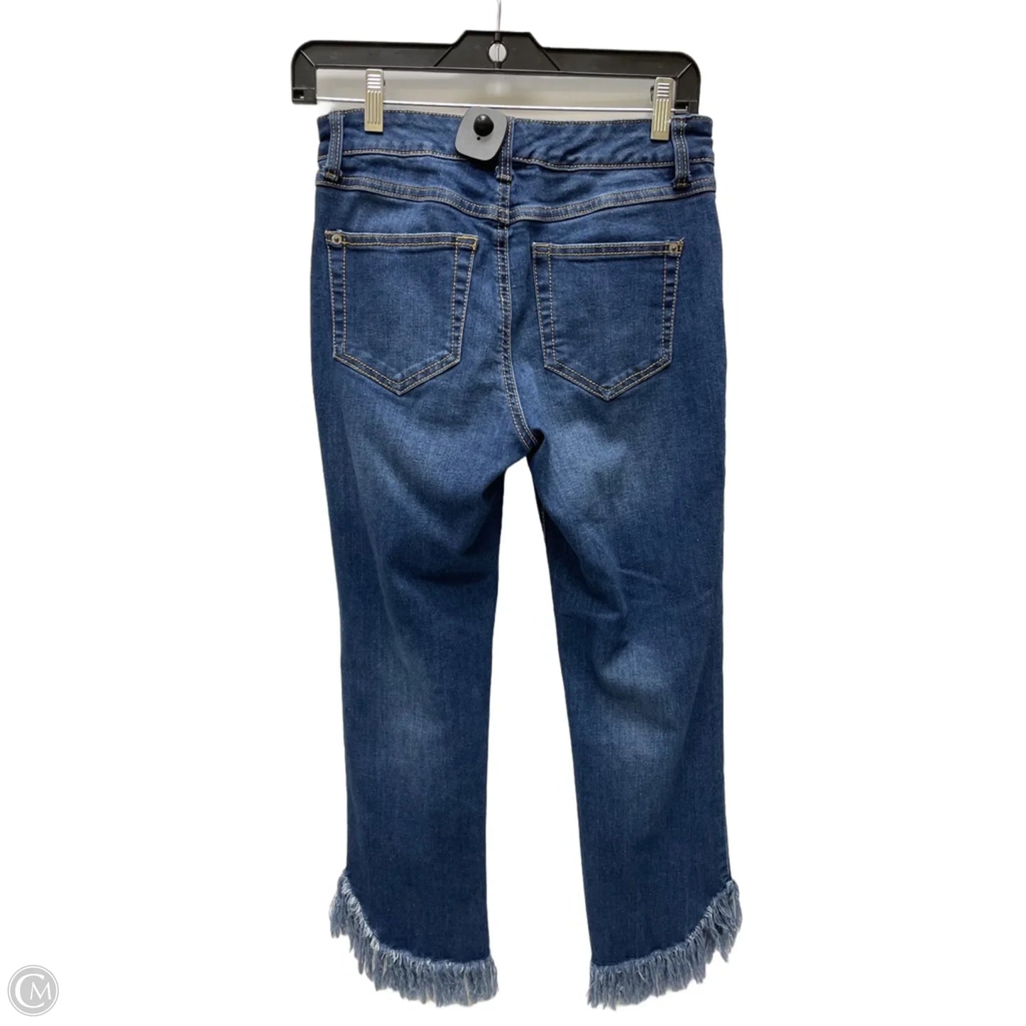 Jeans Straight By Inc In Blue Denim, Size: 4