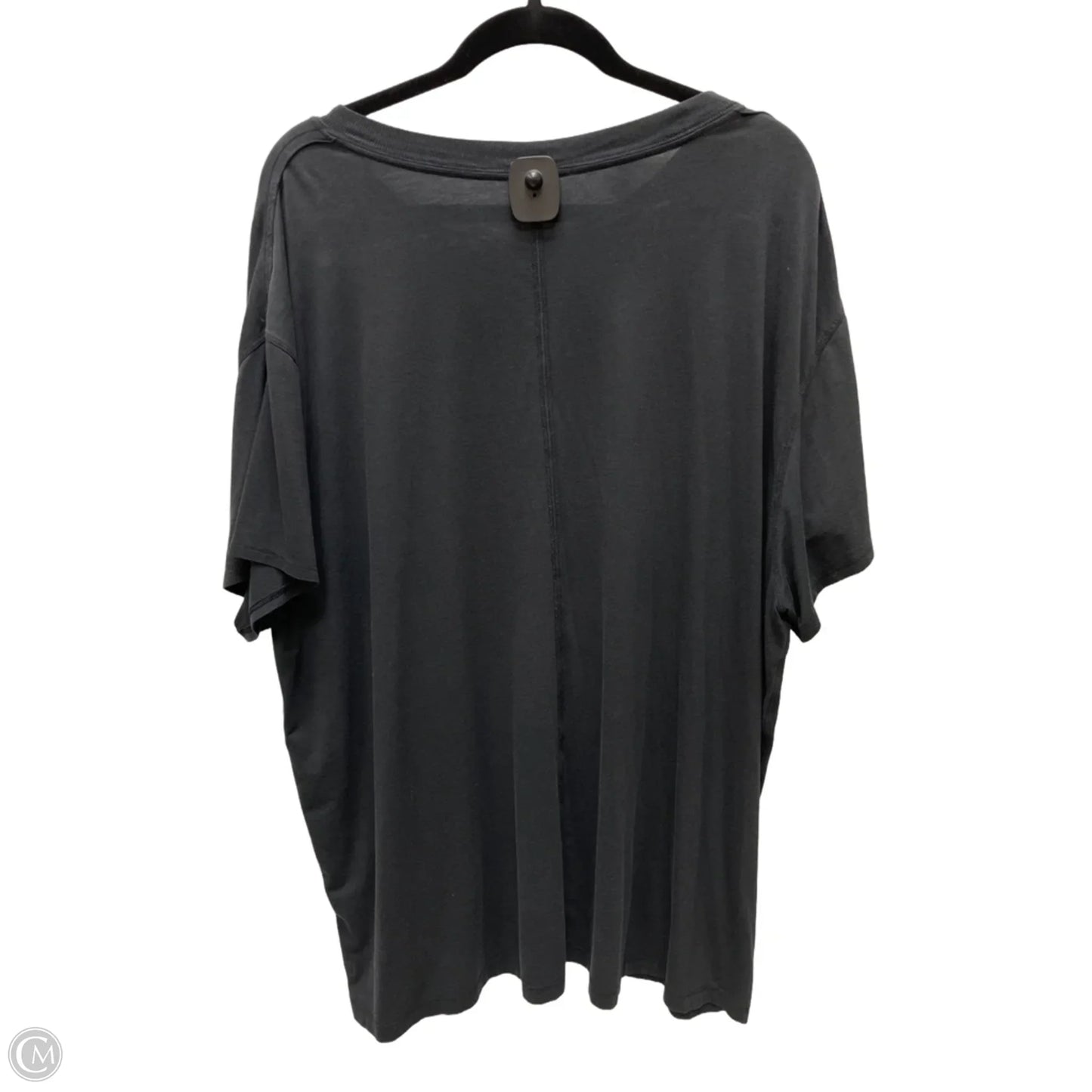 Athletic Top Short Sleeve By Lululemon In Black, Size: 1x