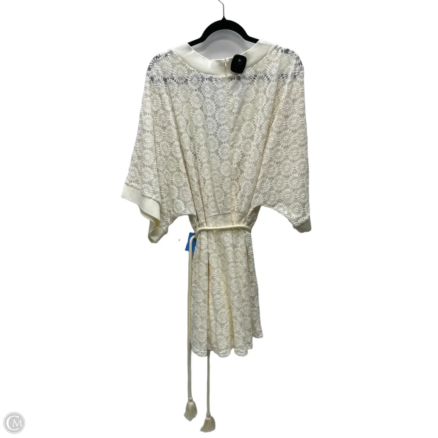 Romper By Fashion Nova In Cream, Size: 2x