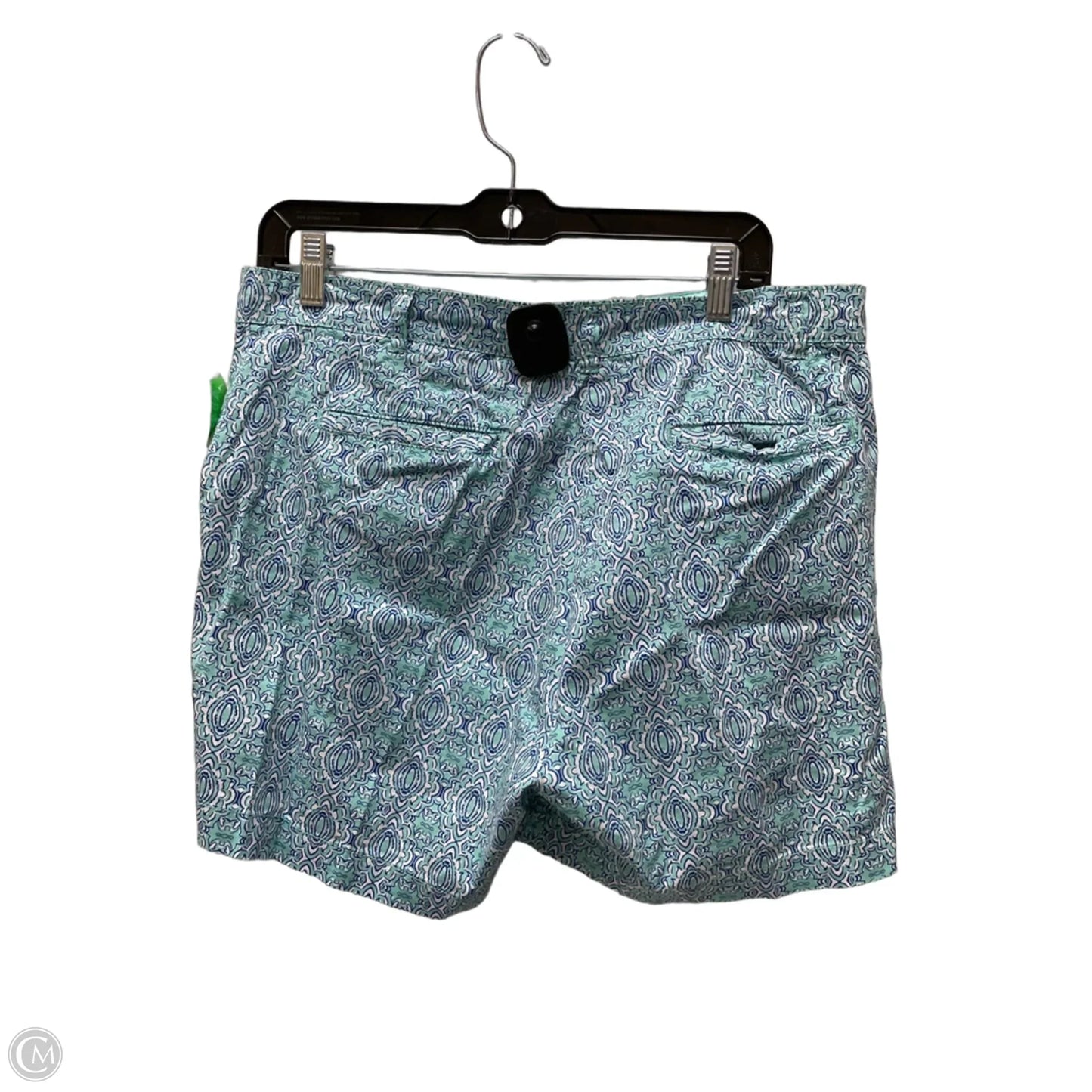 Shorts By Caribbean Joe In Geometric Pattern, Size: 12