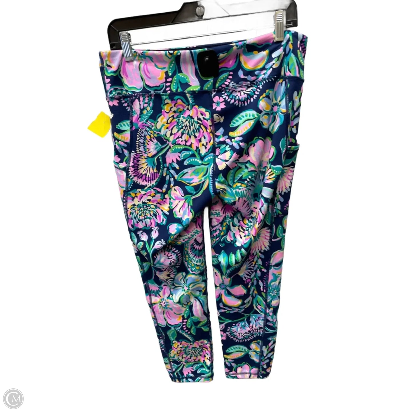 Pants Designer By Lilly Pulitzer In Floral Print, Size: L