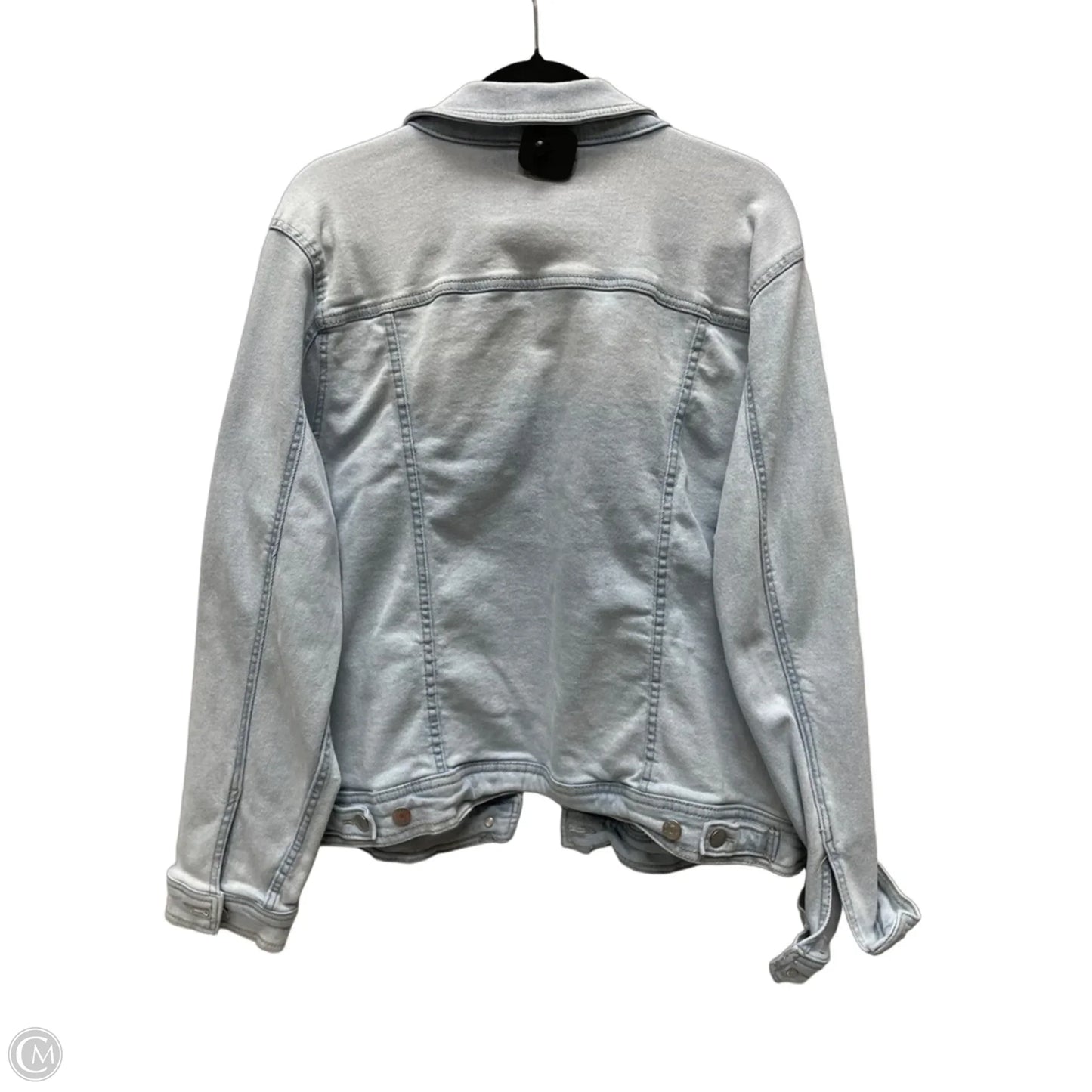 Jacket Denim By Ava & Viv In Blue Denim, Size: 2x