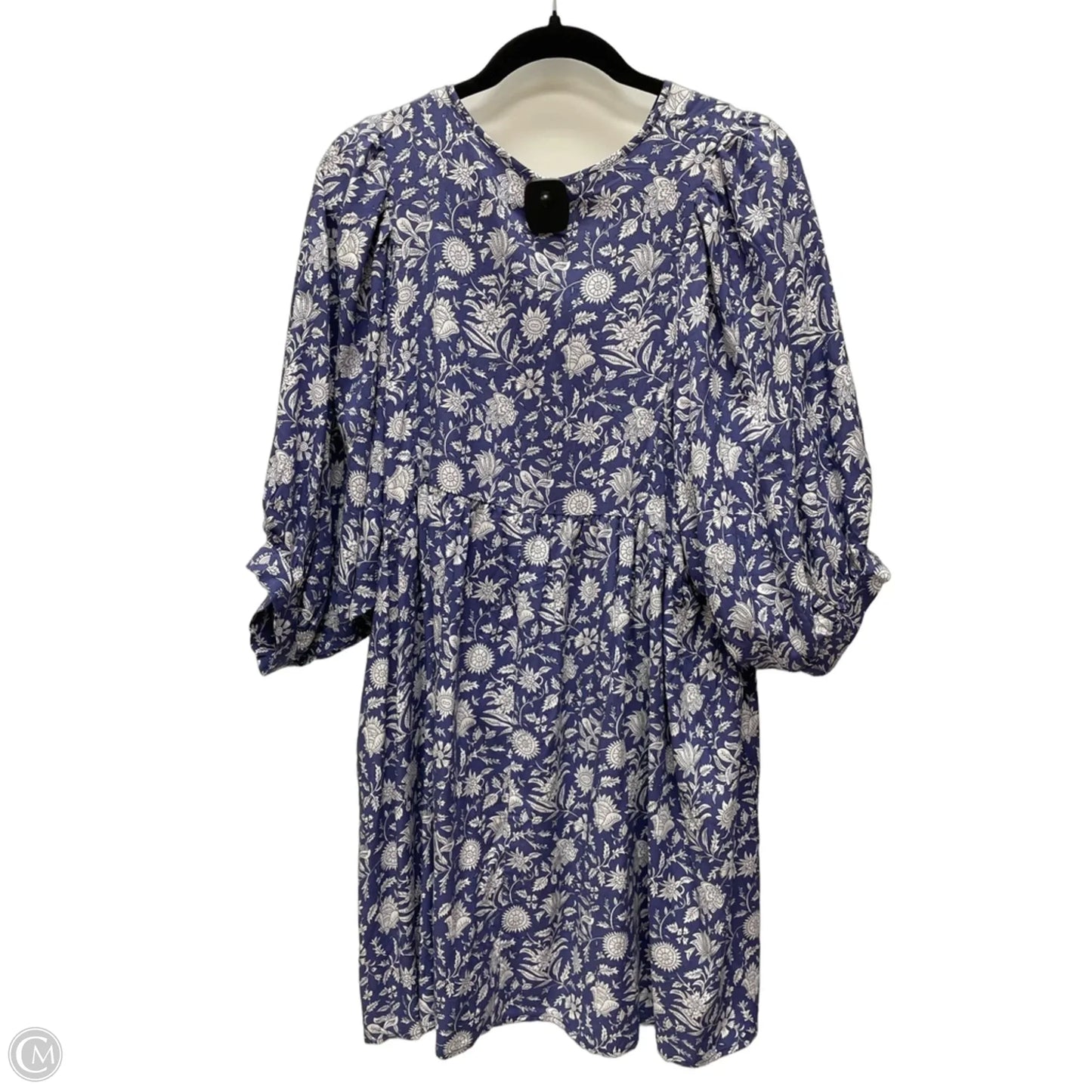 Dress Casual Short By Clothes Mentor In Floral Print, Size: L