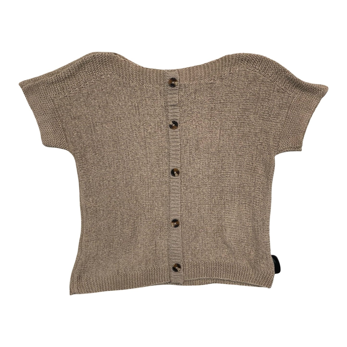 Sweater Ss By Cable And Gauge In Tan, Size:M