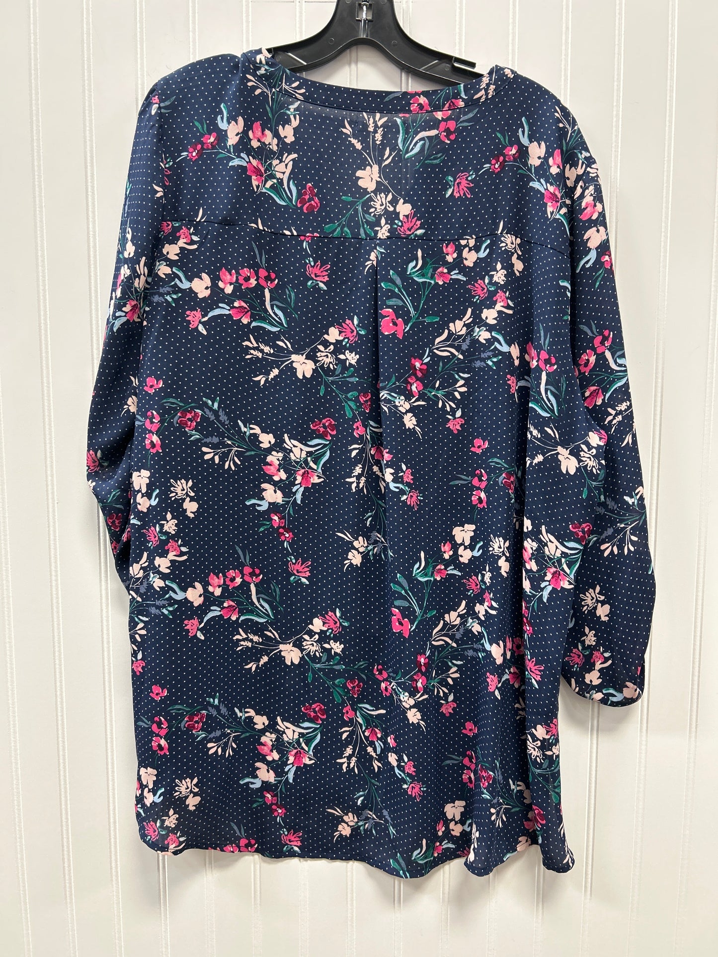 Top Ss By Maurices In Blue, Size:1X NWT