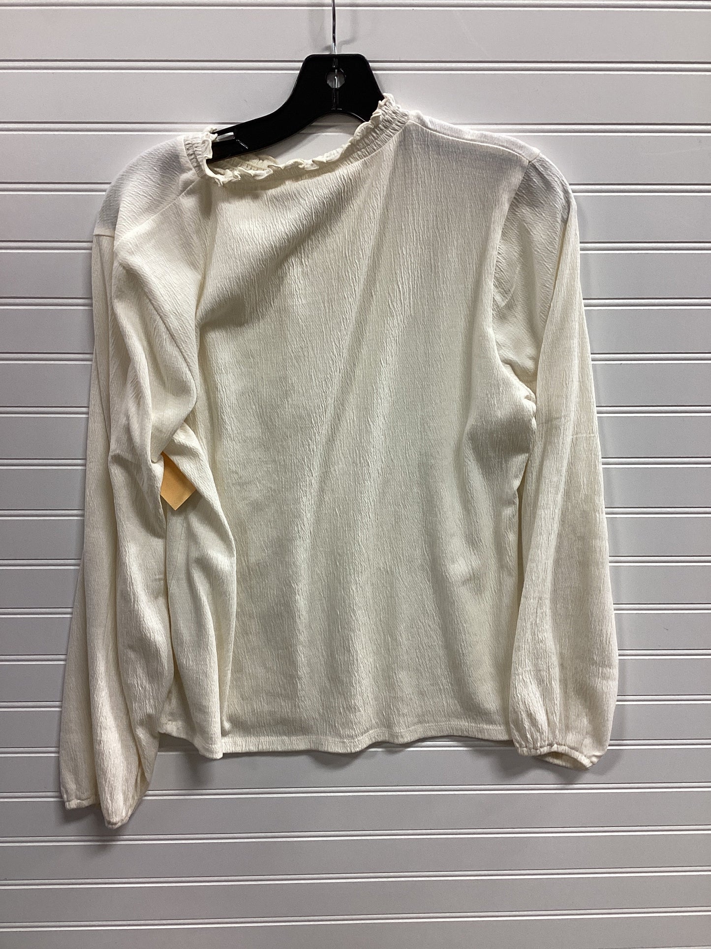 Top Ls By J. Crew In Cream, Size:S