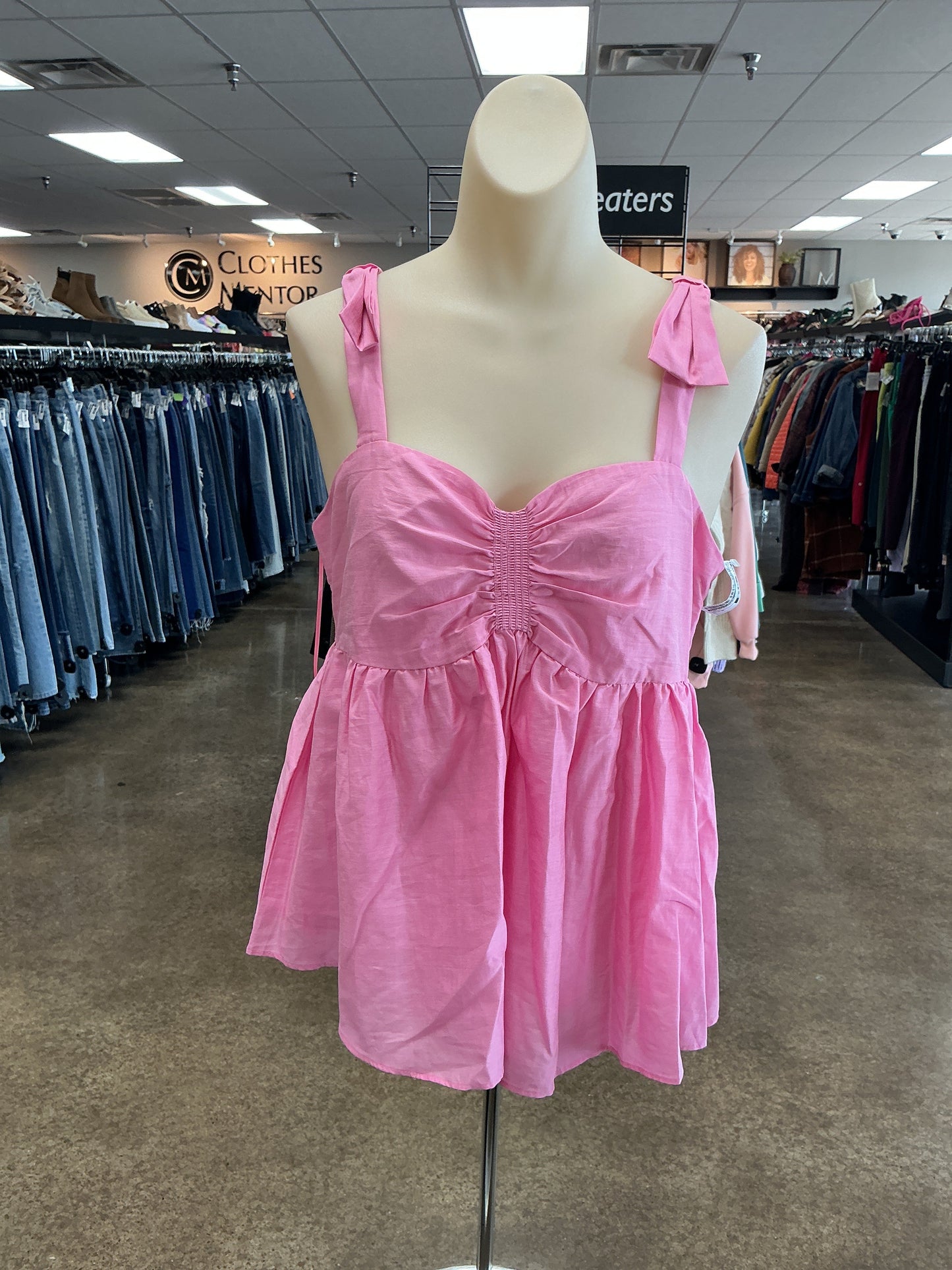 Top Sleeveless By Endless Rose In Pink, Size:M