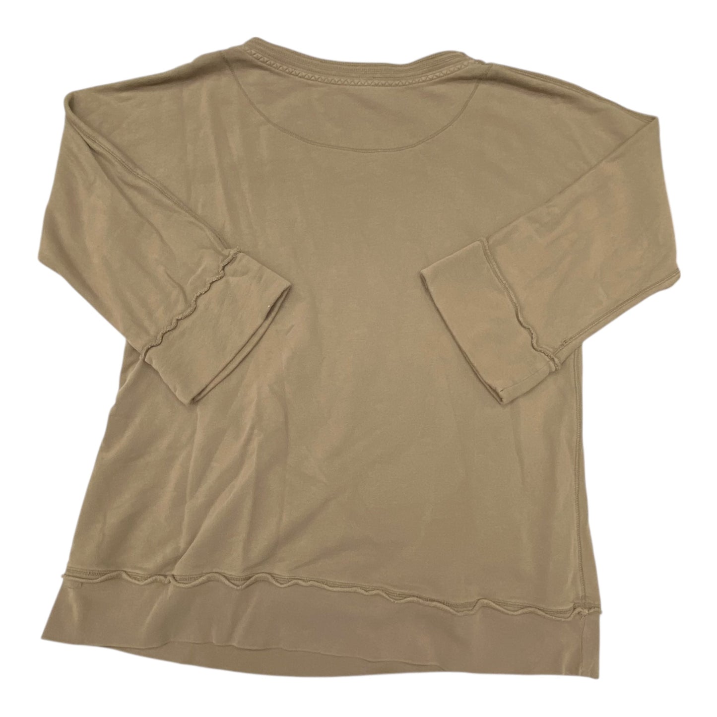 Sweatshirt Crewneck By Soft Surroundings In Brown, Size:Xl