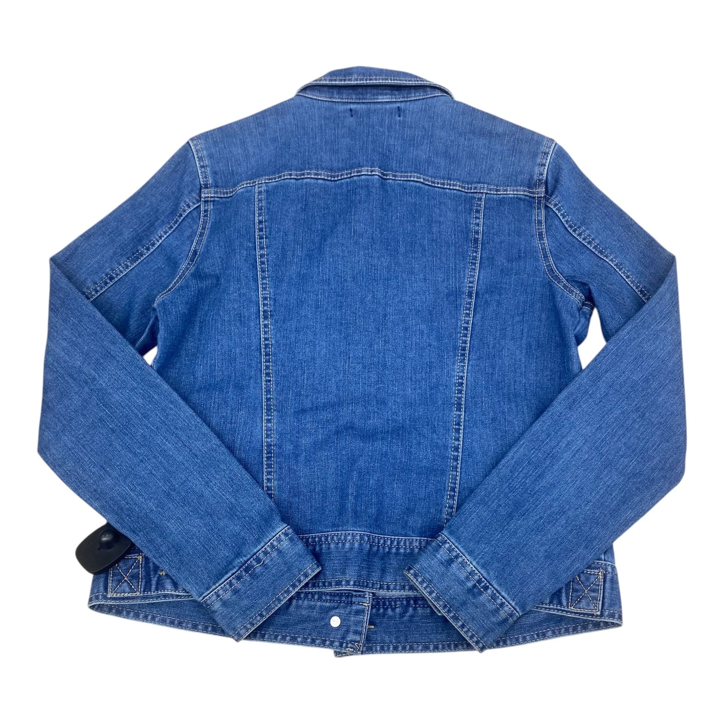 Jacket Denim By Relativity In Blue Denim, Size:M