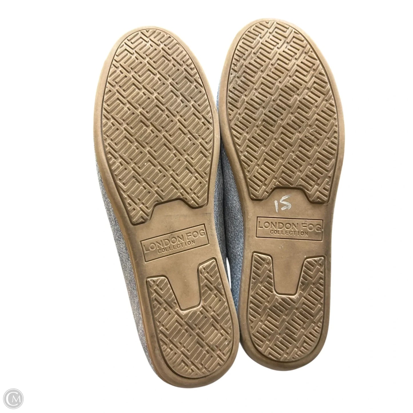 Shoes Flats By London Fog In Blue & Tan, Size: 11