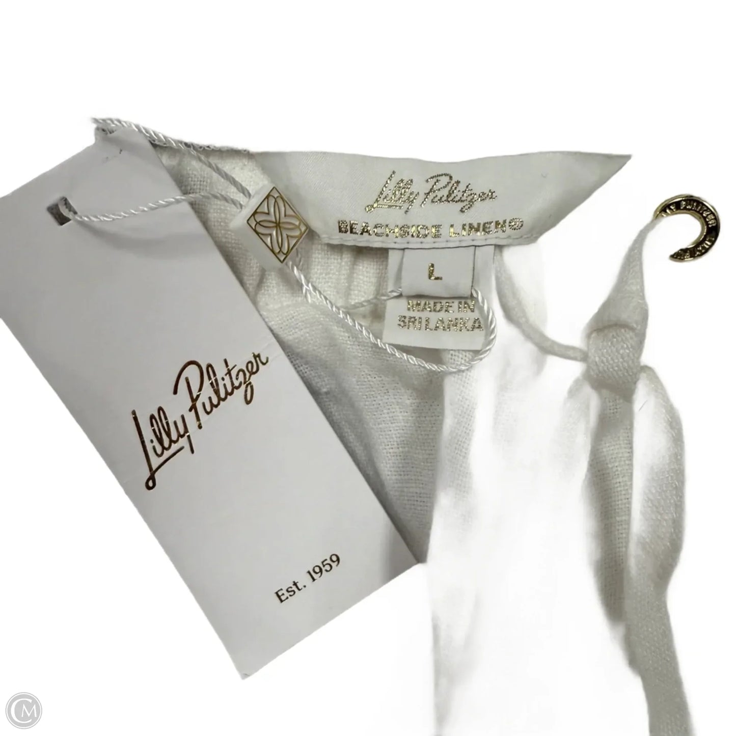 Pants Designer By Lilly Pulitzer In White, Size: 12